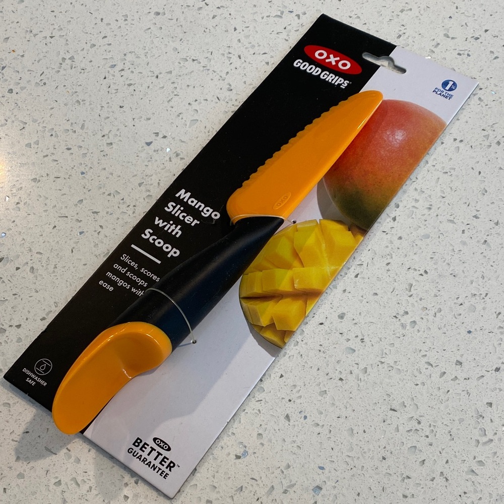 OXO Good Grips Mango Slicer - Black and Orange